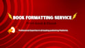 format your book for kindle and paperback