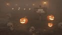 make scary halloween 3d intro greetings video