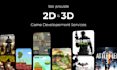 develop 3d or 2d game in unity for android ios web PC