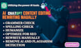 rewrite edit chat gpt ai content editing humanize manually do SEO optimization