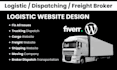 logistics, trucking dispatch, moving company, freight, cargo website