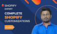 fix shopify issues and design a custom shopify store website
