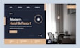 design hotel website with booking system