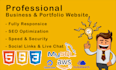 do web design and build a complete website for your business
