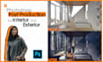 do photoshop editing of architectural images