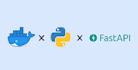 create restful API python with fastapi or flask, docker