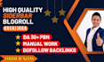 create contextual da 30 sidebar homepage dofollow backlinks