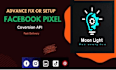 setup and fix  pixel and server site tracking by GTM and ga4