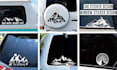 design attractive decals, signage, car window sticker and window graphics
