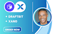 create well designed draftbit mobile apps on draftbit using xano backend