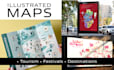 design a premium festival, event or tourism map illustration