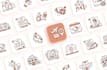 design custom icon set in your preferred style