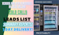 be vending machine placement locator for vending or atm machine by cold calling