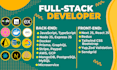 be your full stack developer with node js react js next js docker graphql aws