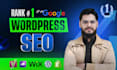 do wordpress SEO with yoast, rankmath and on page optimization