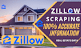 do zillow data scraping for real estate leads and property listings