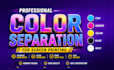 do color separation, simulation, cmyk, spot, halftone, for screen printing