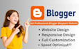 create professional blogspot website