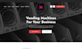 design vending machine website, atm machine website, vending website