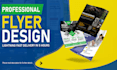 design a professional and modern flyer in just 5 hours