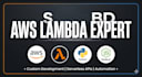 develop custom AWS lambda functions and serverless apis