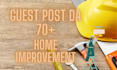 do guest post on home improvement and real estate blogs