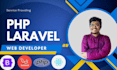 do php laravel, react website, laravel website