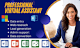provide admin support to enhance your business efficiency