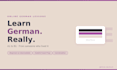 teach you german online from beginner to intermediate levels
