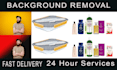 do professional photo editing, delete background from image