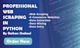 do professional web scraping with python
