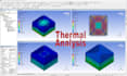 perform fea stress and thermal simulation in ansys or solidworks