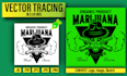 manual vector tracing trace vector, raster to vector