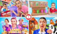 design eye catchy, kids youtube thumbnail that boosts CTR