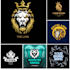 create lion logo and modren design