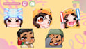 do cute custom emotes in 24h for twitch