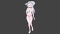 3d model a cute anime girl in blender for games and animations
