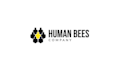 design excellent strange human bee logo