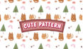 cute seamless pattern designs, textile print patterns, and packaging