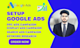 setup effective google ads adwords PPC ads campaigns with long term support