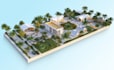 render architectural site plan, master plan, landscape plan