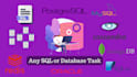 design, develop, normalize, manage mysql database with sql queries and erds