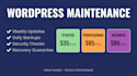 do wordpress maintenance, security, backup, and malware removal