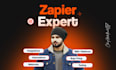 setup any kind of zaps, integrations, automations in zapier