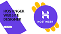 design hostinger website by using hostinger builder