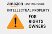 fix amazon listing issue details page intellectual property for rights owners