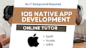 teach ios native app development using swift