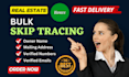 do bulk skip tracing and cold calling service