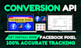 set up  facebook pixel ,meta conversion API, google analytics 4 via GTM