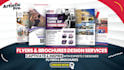design professional company flyers, brochures, and posters